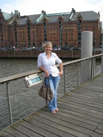 ich in Hafencity