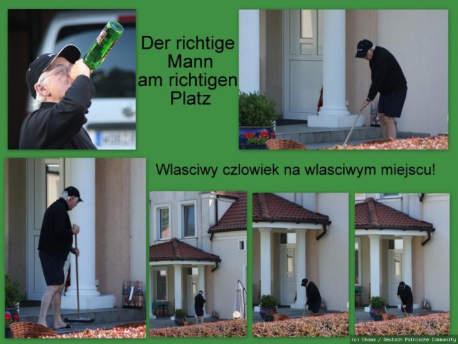 Der richtige Mann...