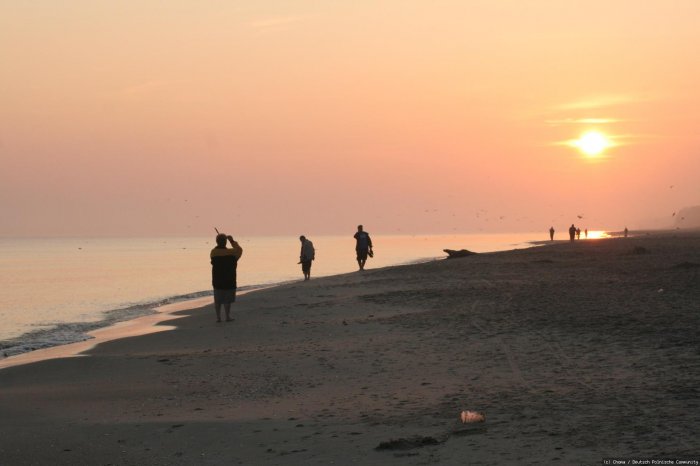 Sonnenaufgang in Stegna