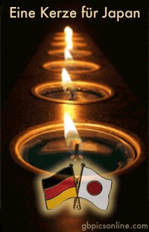 Kerzen für JAPAN