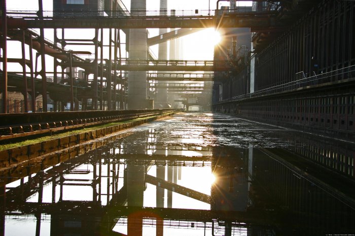 Sonnenuntergang - Zeche Zollverein