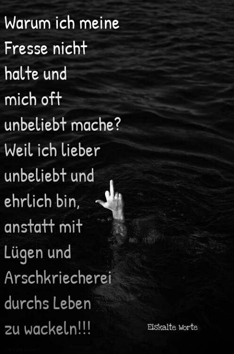 so und nicht anders