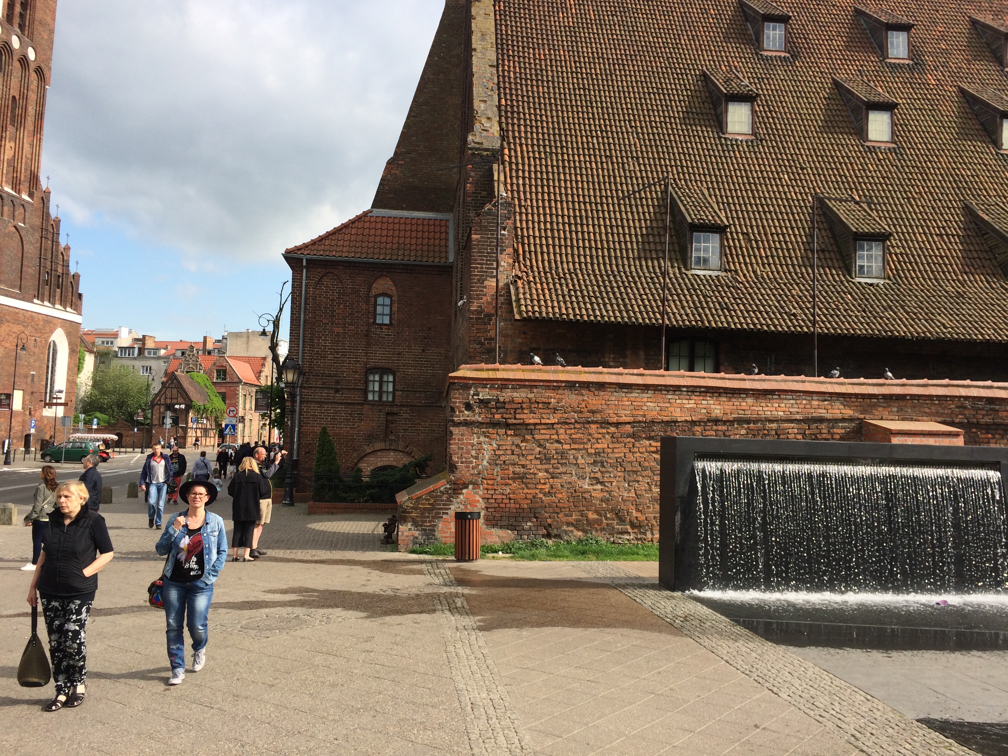 Innenstadt Danzig mit der Grossen Mühle