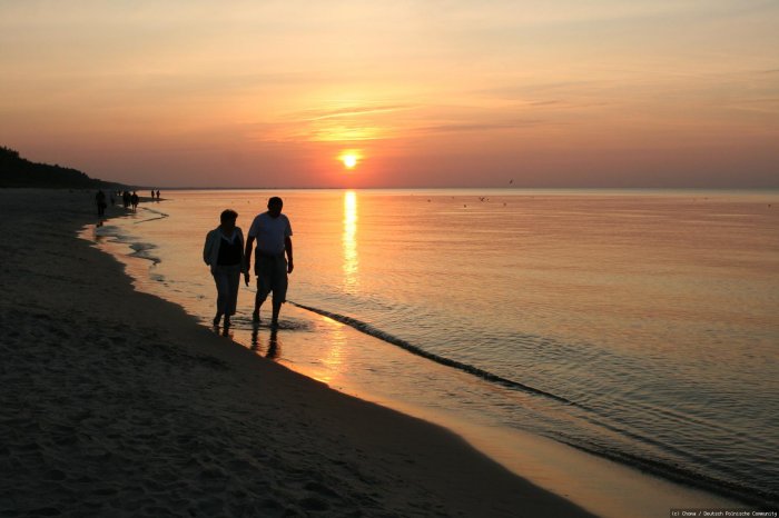 Sonnenuntergang in Stegna