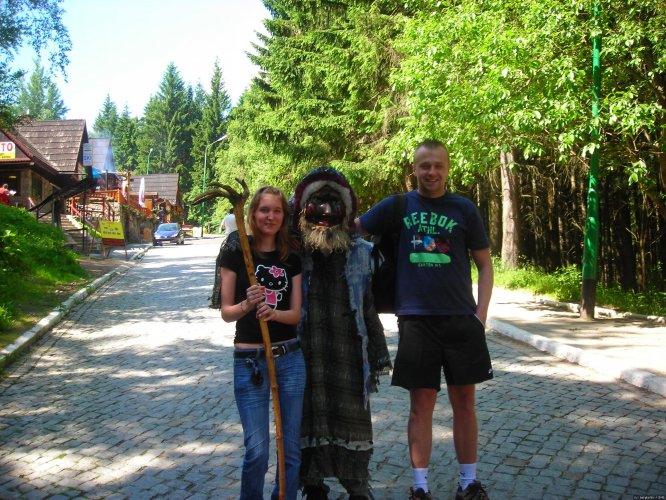 Meine Tochter mit Freund in Polen