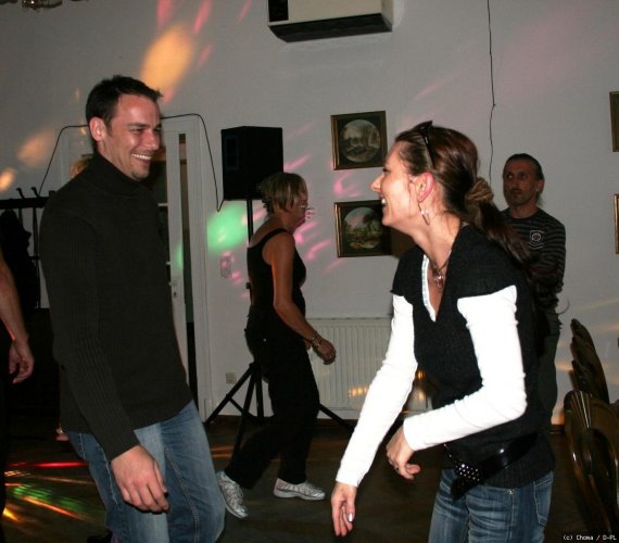 User in der Disco