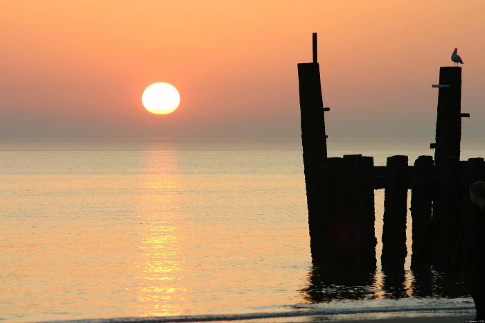 Sonnenuntergang am Strand