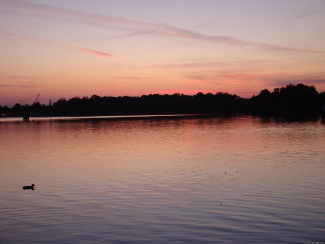Ostróda am Abend