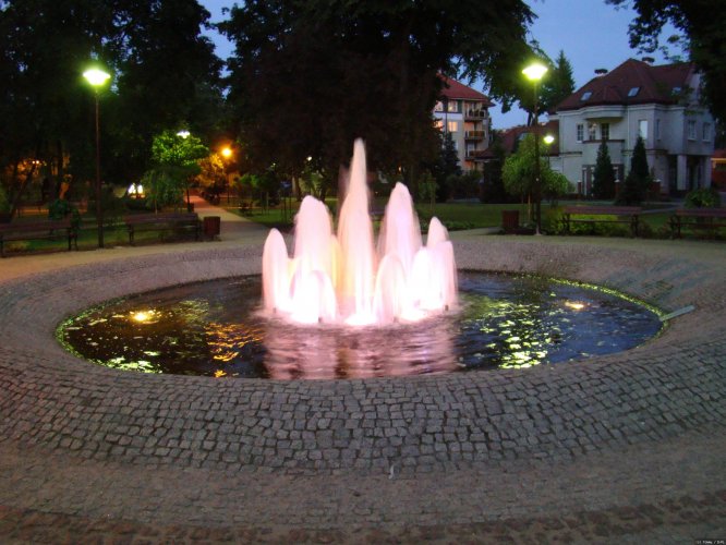 Brunnen in Ostróda