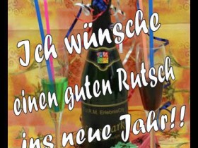 einen guten Rutsch ins neue Jahr