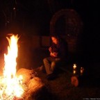 Musik am Lagerfeuer